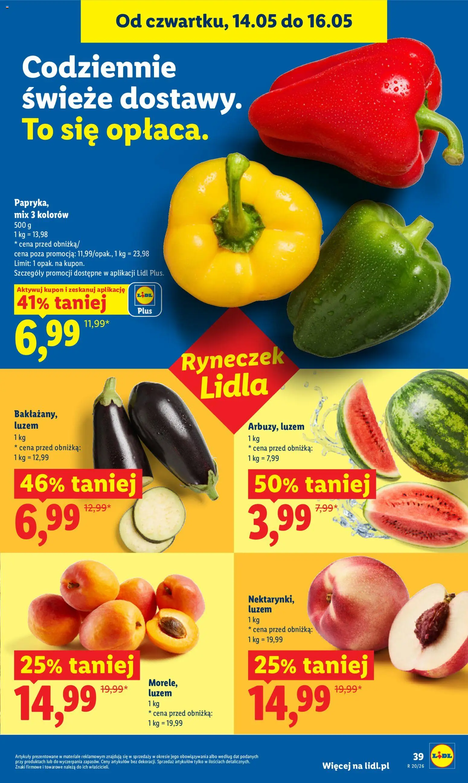 Lidl Polsko leták od 14.05.2026 | Strana: 39