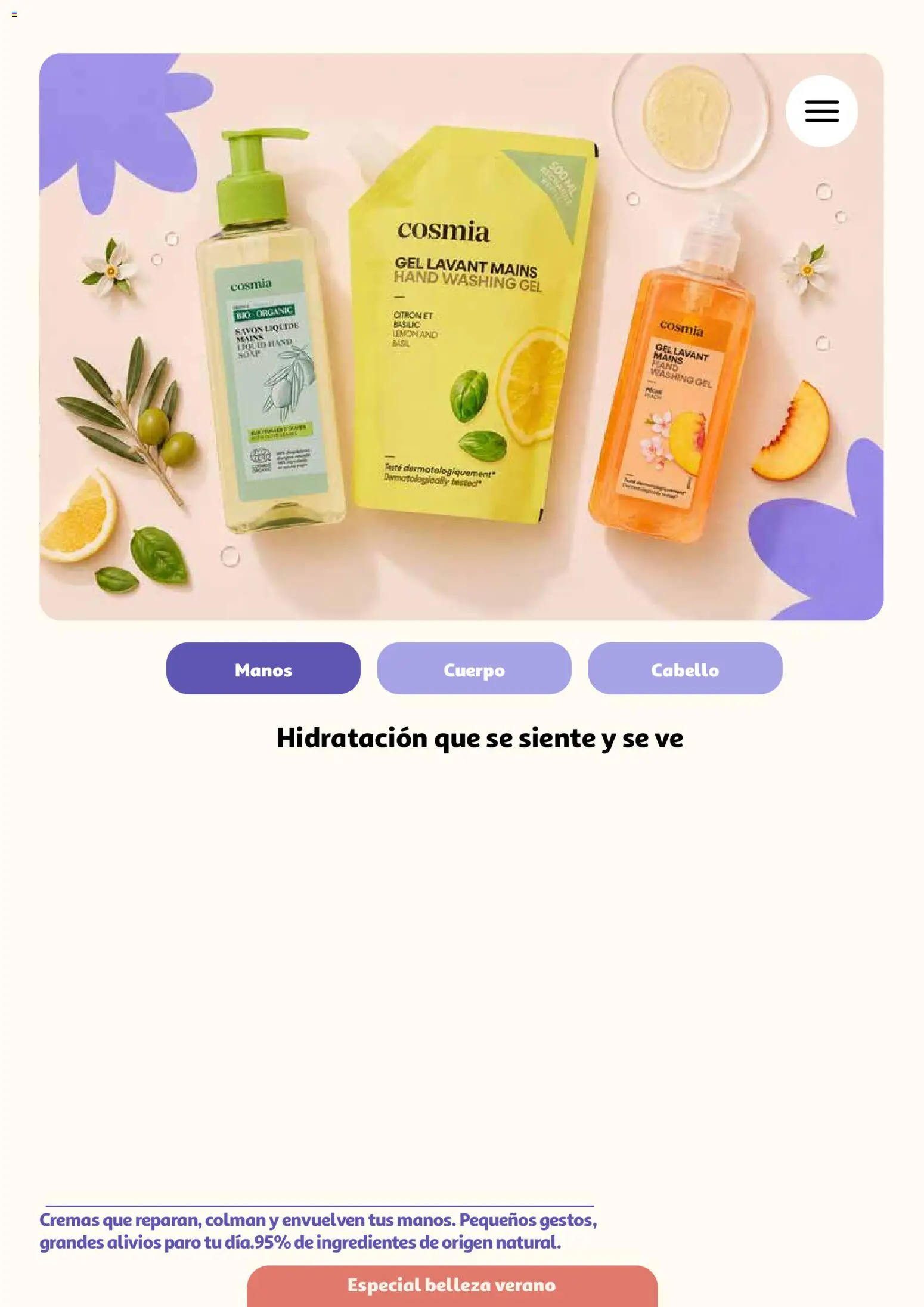 Alcampo Catálogo digital Belleza 2026 III │ válido desde el 05/05/2026 | Página: 8 | Productos: Ingredientes