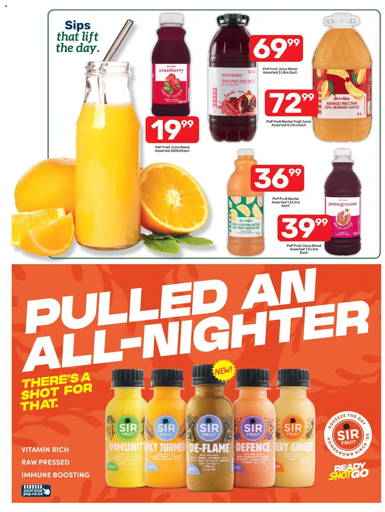 New Pick n Pay catalogue – valid from 13/07/2026 | Page: 6 | Products: Vitamins, Fruit, Pepper, Lemon