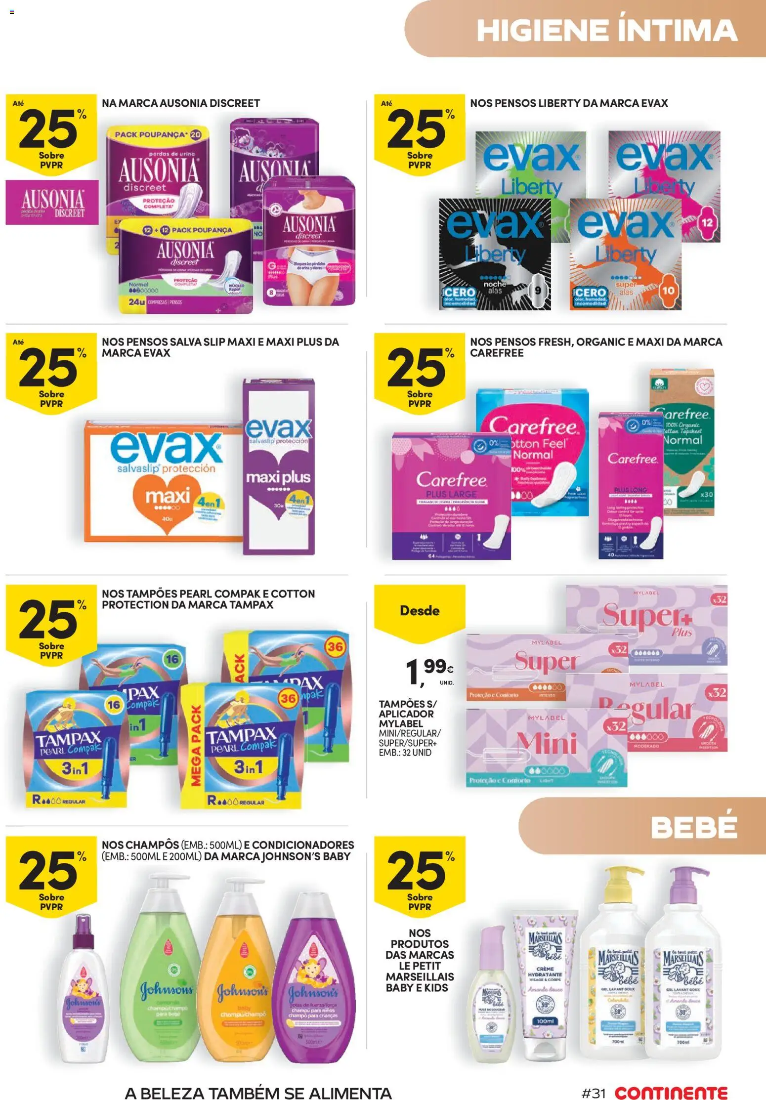 Continente Beleza Brilho com sabor a verão │ válido de 07/07/2026 | Página: 31 | Produtos: Creme