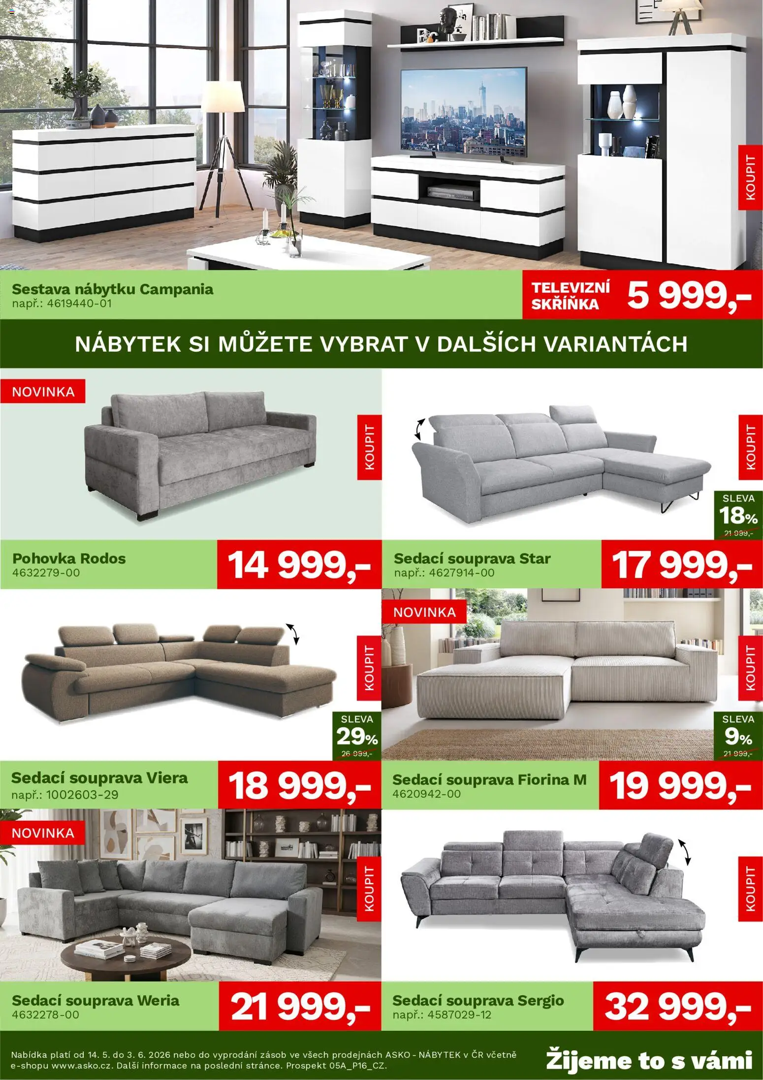 ASKO nábytek leták od 14.05.2026 | Strana: 2