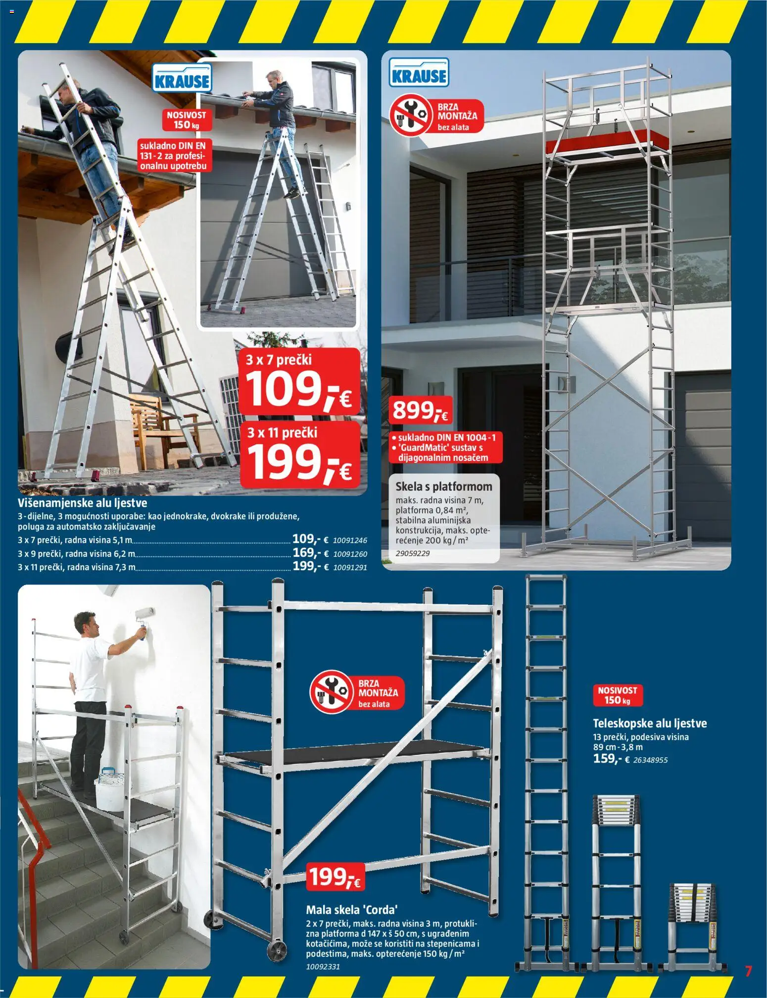 Bauhaus katalog | vrijedi od 16.09.2026 | Stranica: 7 | Proizvodi: Ljestve