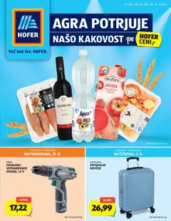 Hofer katalog akcije – veljaven od 26.08.2026