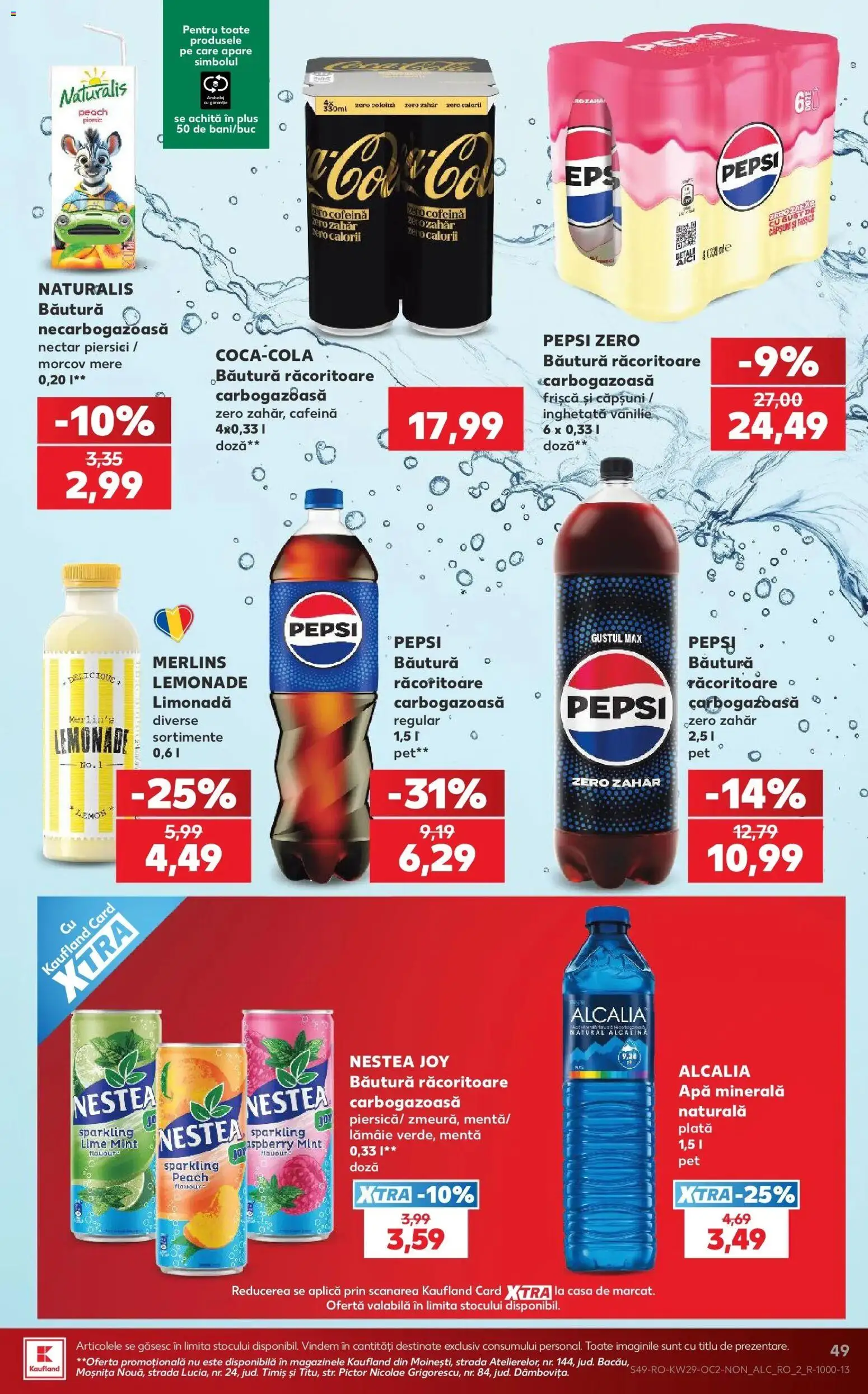 Noul catalog Kaufland – valabil de la 15.07.2026 | Pagină: 49 | Produse: Lime, Menta, Morcov, Mere