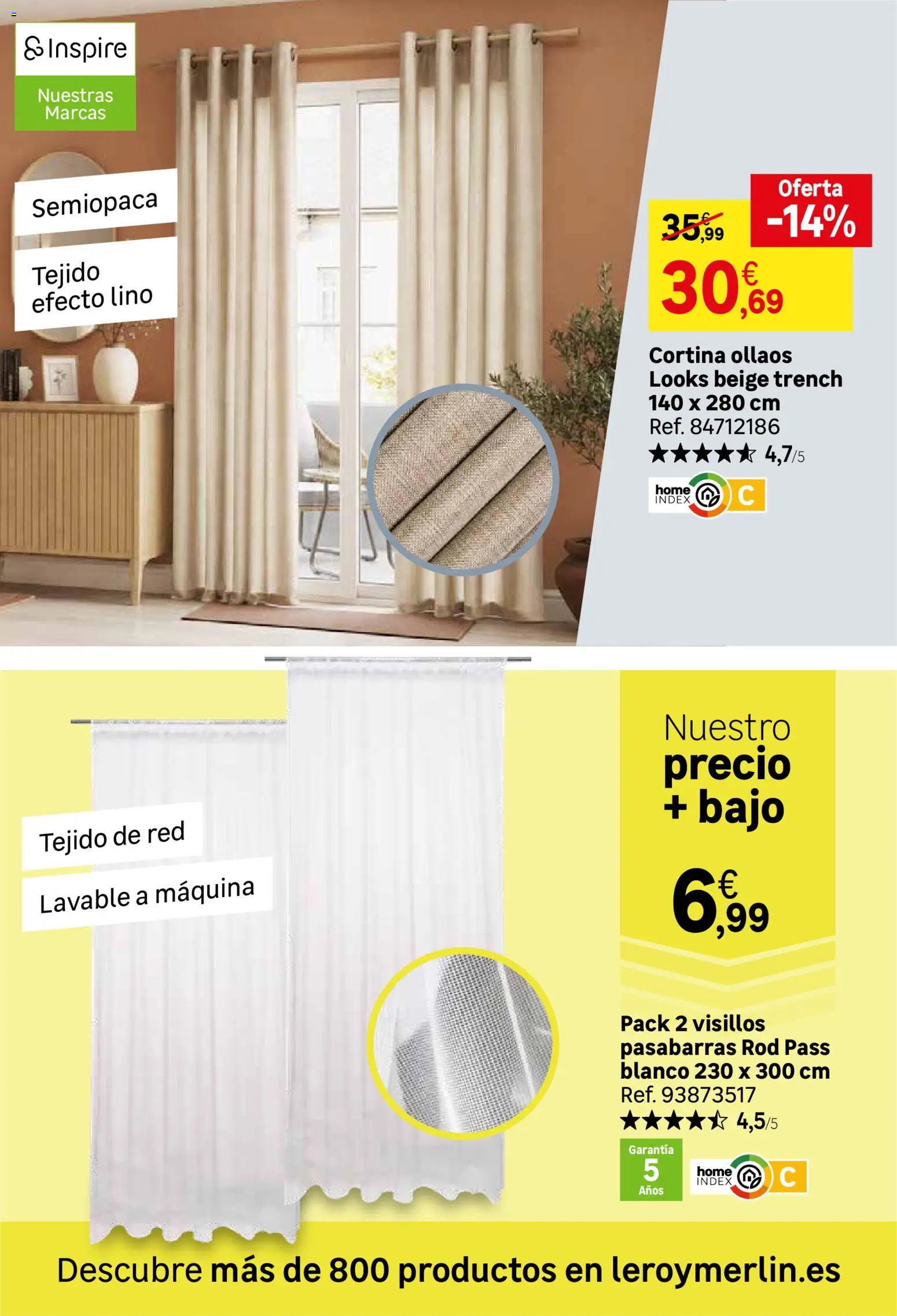 Leroy Merlin catálogo │ válido desde el 25/08/2026 | Página: 28 | Productos: Cortina