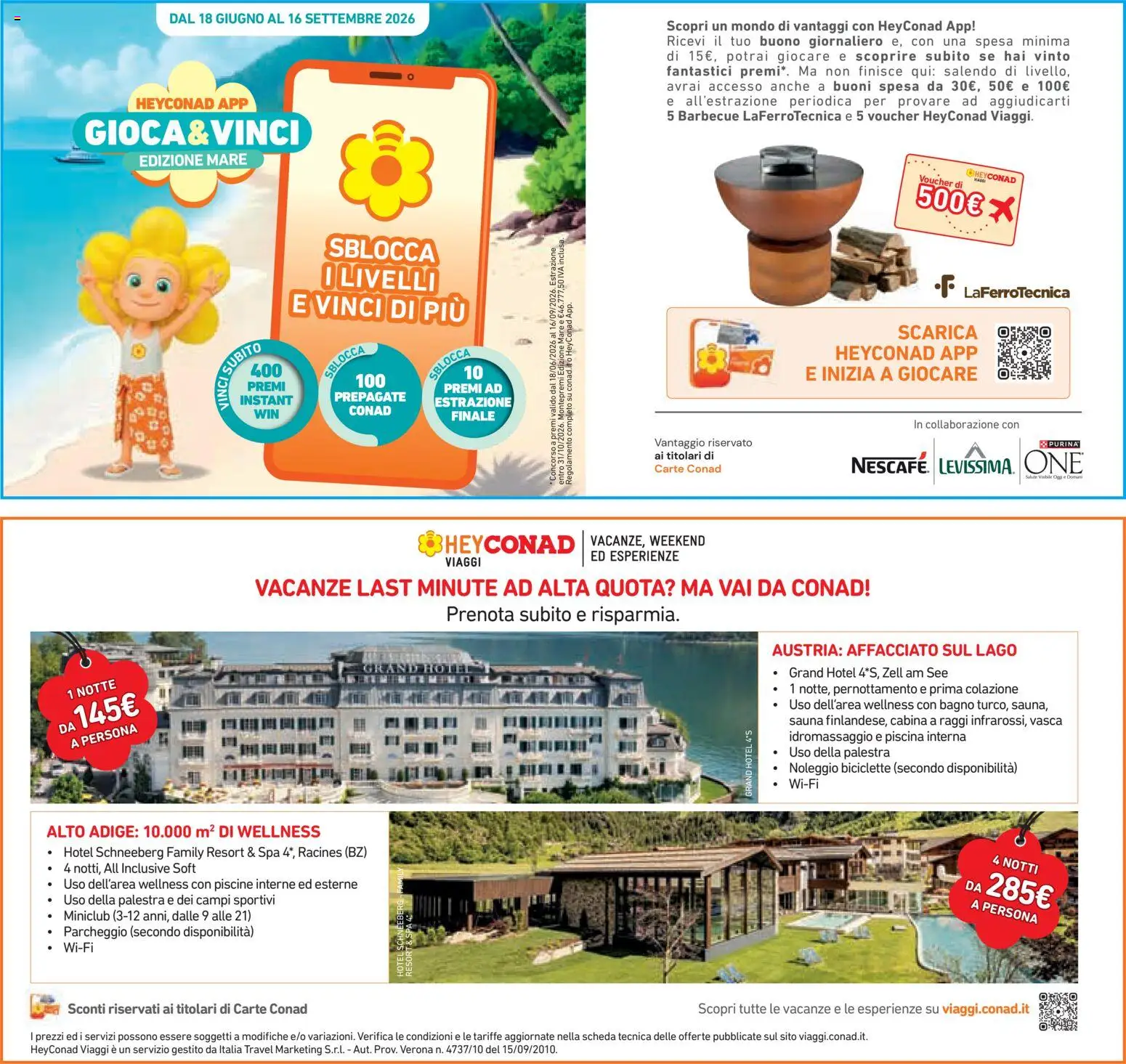 Volantino Conad del 26/08/2026 | Pagina: 39 | Prodotti: Barbecue, Piscina, Nescafé, Bagno