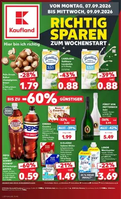 Kaufland Prospekt Köln ab 07.09.2026 gültig