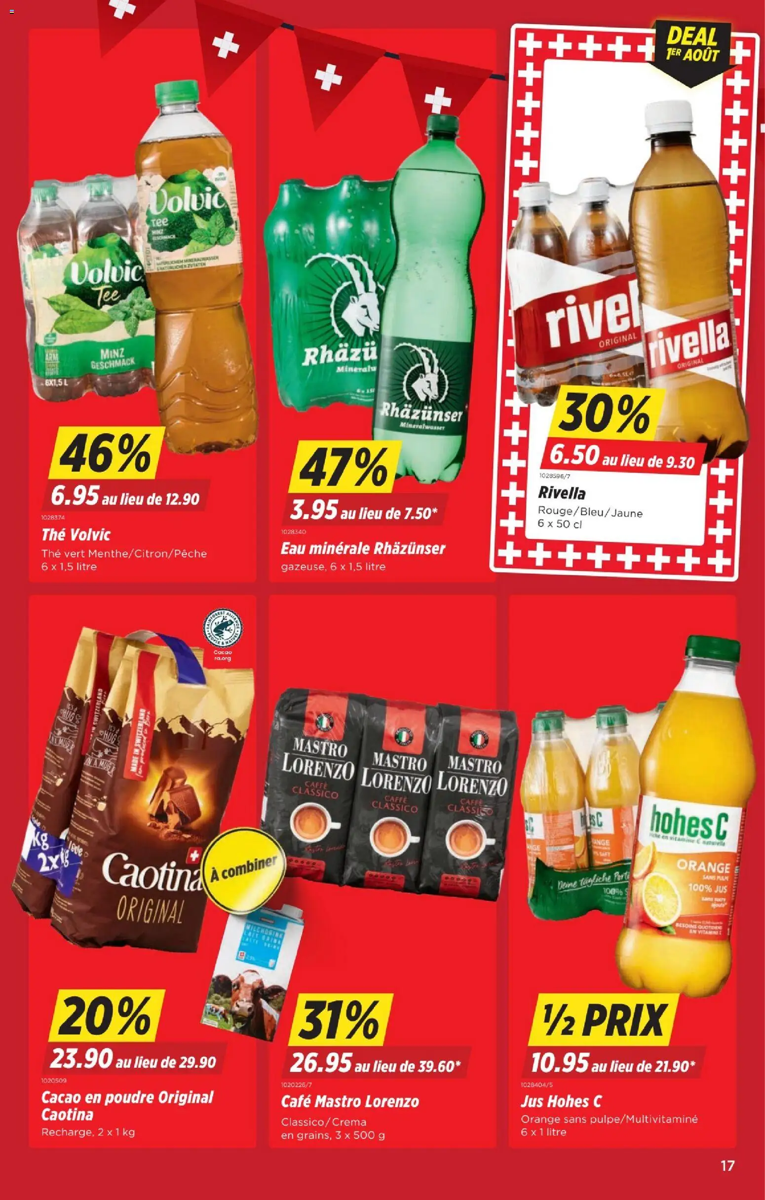 Denner aktionen FR – gültig ab 30.07.2026 | Seite: 17 | Produkte: Mineralwasser