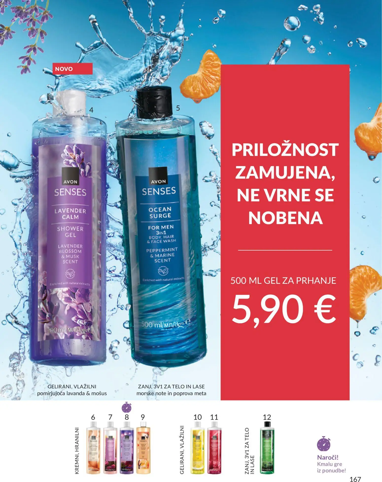Novi Avon katalog ponudbe – veljaven od 01.08.2026 | Stran: 167