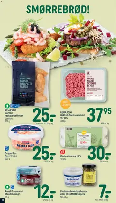 REMA 1000 Hakket dansk oksekød 15-18%, 400 g gyldig fra 07.06.2026 | Side: 14