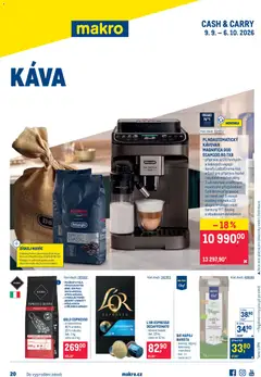 Náhled letáku Makro leták - Káva od 09.09.2026