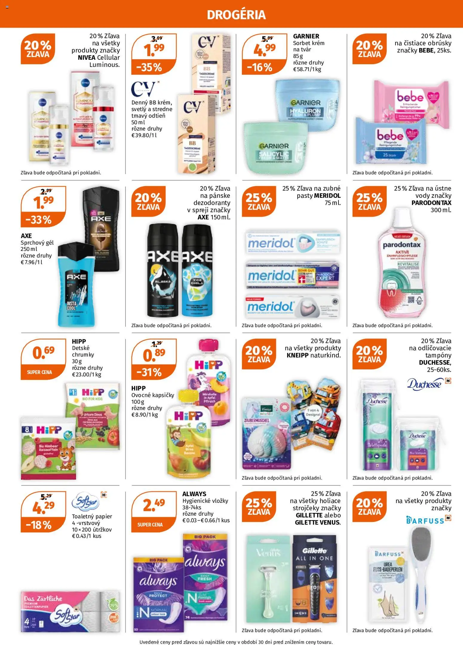 Nové Müller akcie – leták je platný od 13.08.2026 | Strana: 2 | Produkty: Nivea, Sorbet, Krém, Kapsičky