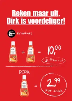 Dirk folder week 38 - Voorbeeld van een folder van Dirk, geldig van 14-09-2026 | Pagina: 29 | Producten: Vodka, Fles, Baileys, Blush