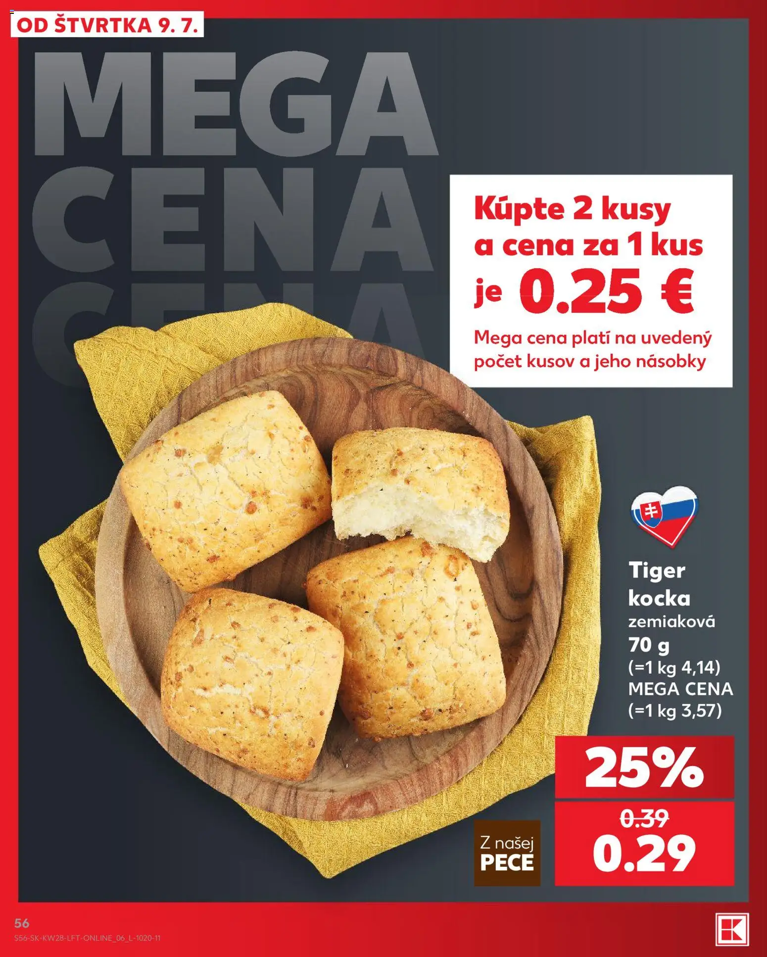Nové Kaufland akcie – leták je platný od 09.07.2026 | Strana: 56