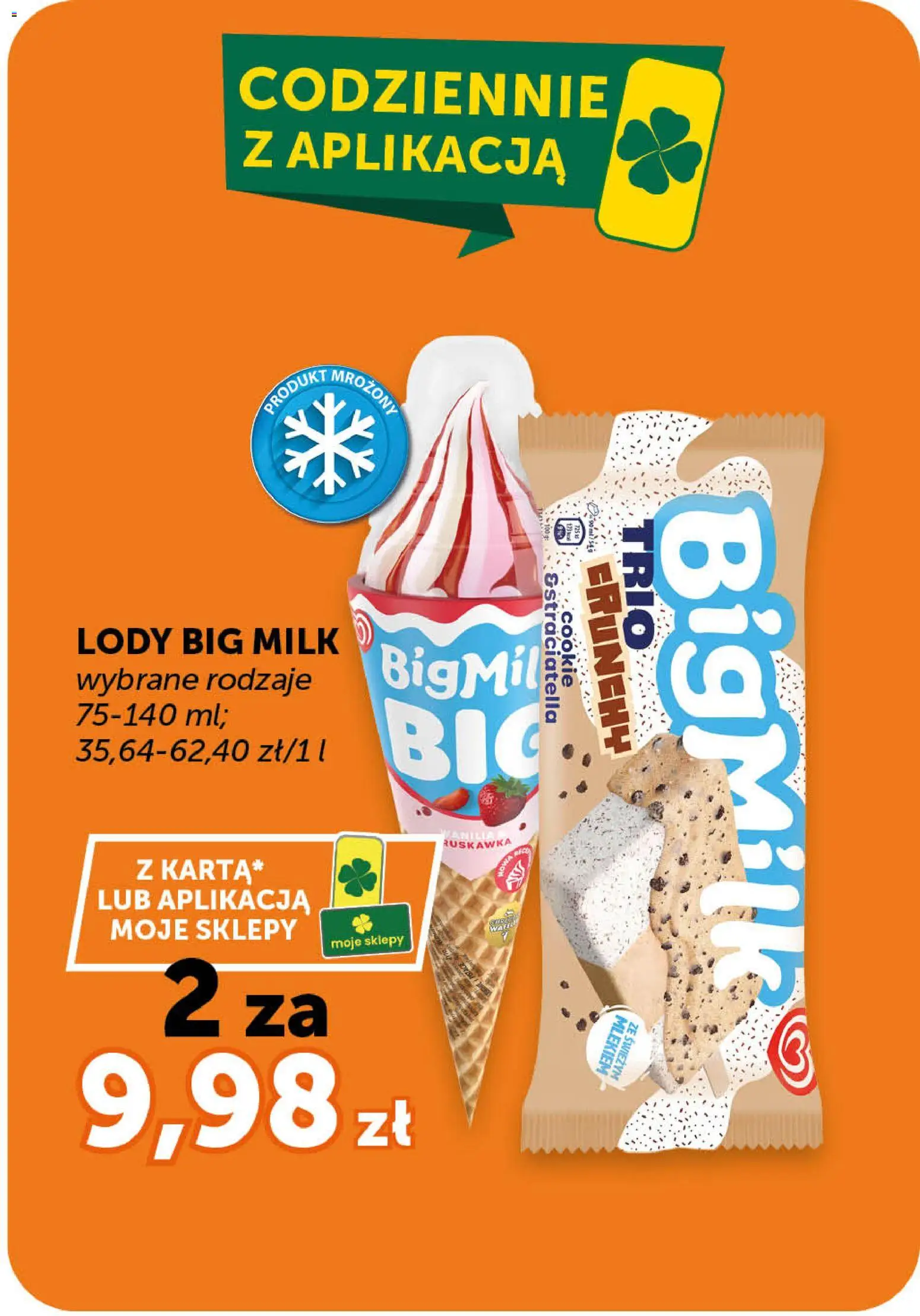 Euro Sklep gazetka - Market od 14.05.2026 | Strona: 8 | Produkty: Big Milk, Lody