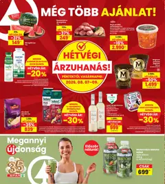 Interspar akciós újság - amely érvényes a következő dátumtól: 2026.08.06. | Oldal: 20 | Termékek: Magnum, Kefir, Kutyaeledel, Kokusz