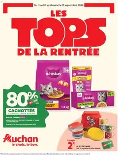Auchan Tops rentrée hypers - Voorbeeld van een folder van Auchan, geldig van 01/09/2026