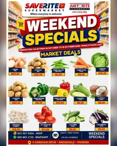 Saverite specials catalogue – valid from 16/10/2026