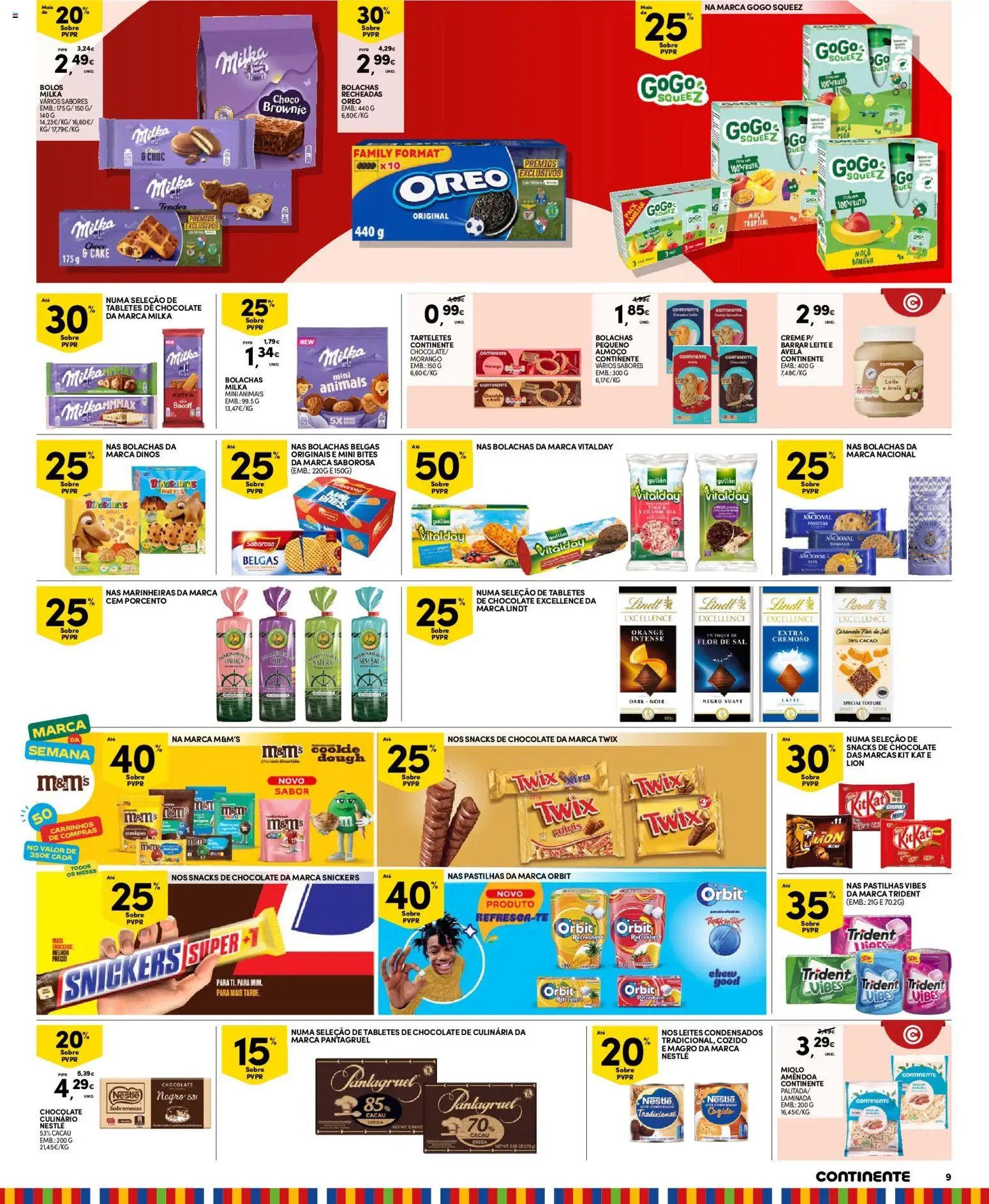 Continente Madeira │ válido de 19.05.2026 | Página: 9 | Produtos: Sal, Maça, Chocolate, Creme