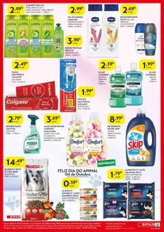 Pré-visualização Spar folheto válido de 29/09/2026 | Página: 8 | Produtos: Champô, Perfume, Desodorizante, Creme