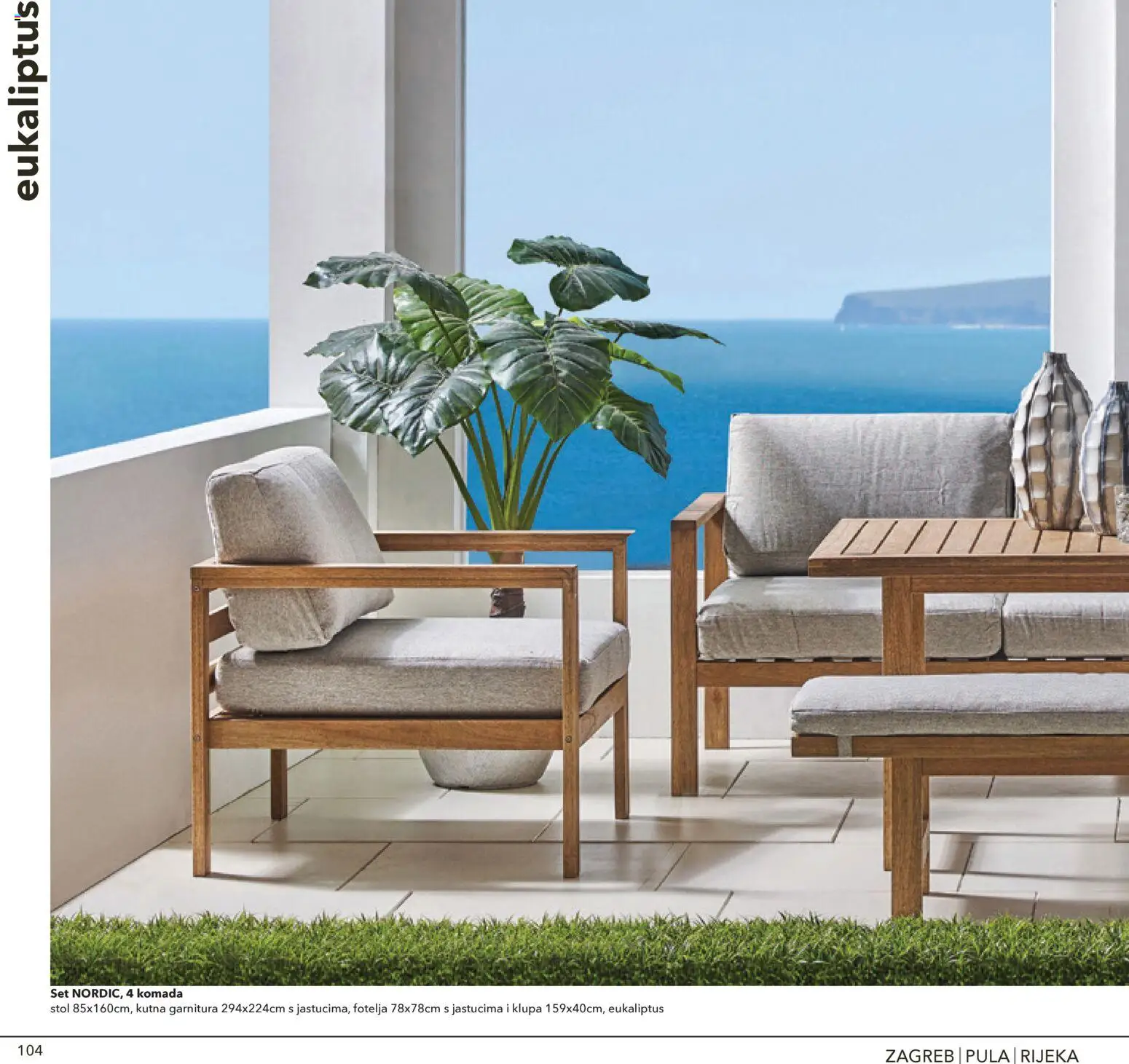 Harvey Norman katalog | vrijedi od 07.04.2026 | Stranica: 104 | Proizvodi: Fotelja, Stol, Kutna garnitura