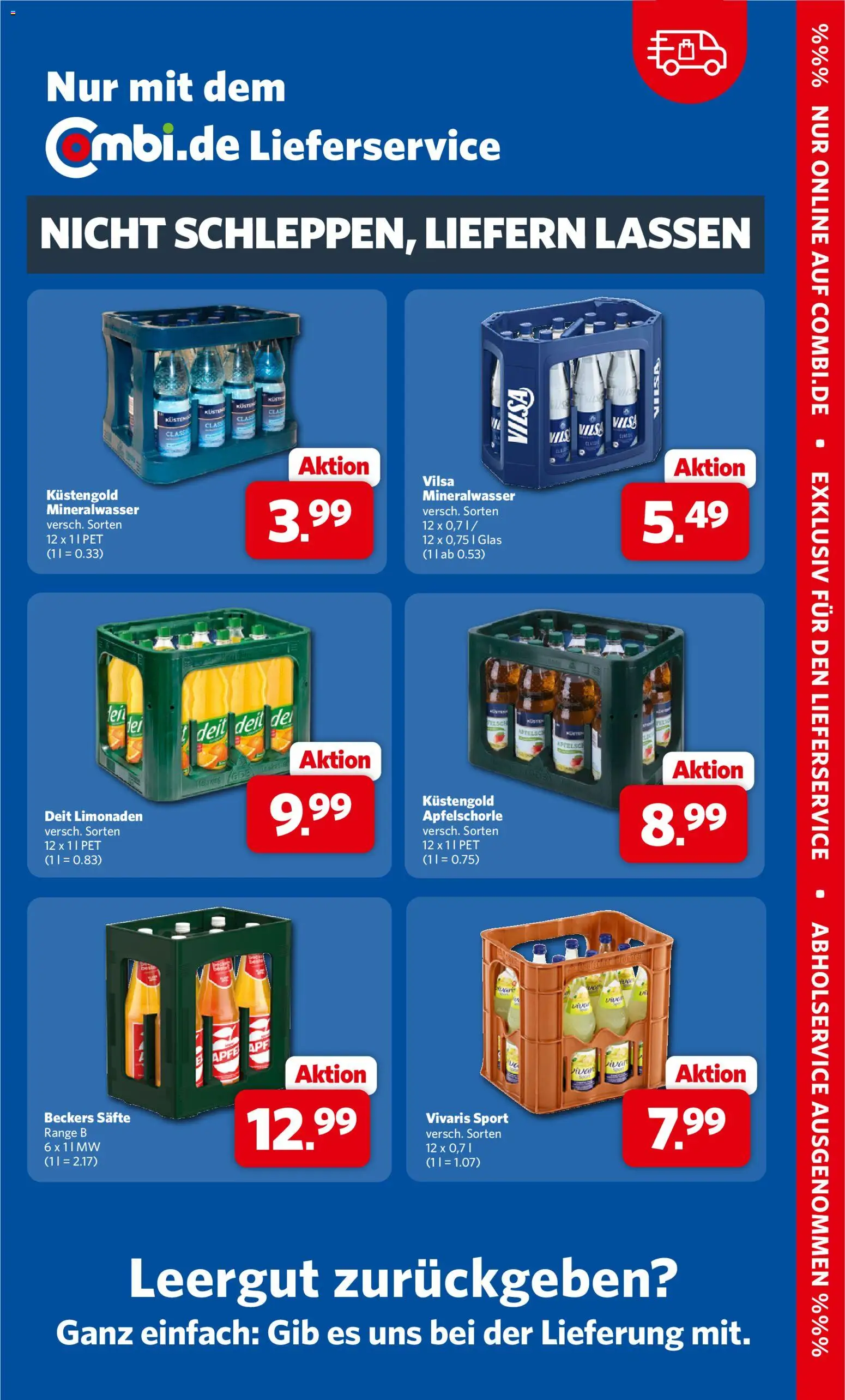 Combi Lieblingsdrinks – gültig ab 18.05.2026 | Seite: 5 | Produkte: Mineralwasser