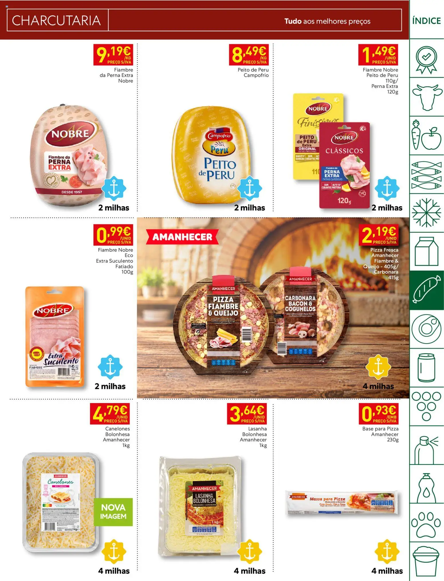Recheio folheto Madeira │ válido de 20/10/2026 | Página: 13 | Produtos: Fiambre, Base, Queijo, Pizza