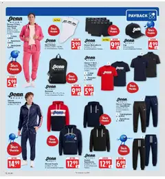 Edeka Prospekt Groß-Gerau ab 05.10.2026 gültig | Seite: 63 | Produkte: Sweathose, Poloshirt, Hose, Rucksack