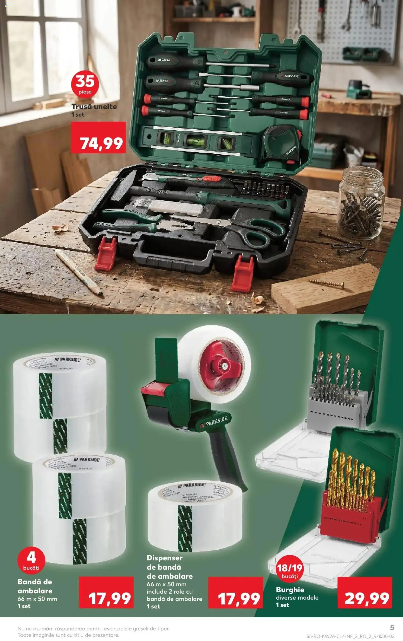 Noul catalog Kaufland – valabil de la 24.06.2026 | Pagină: 5 | Produse: Role