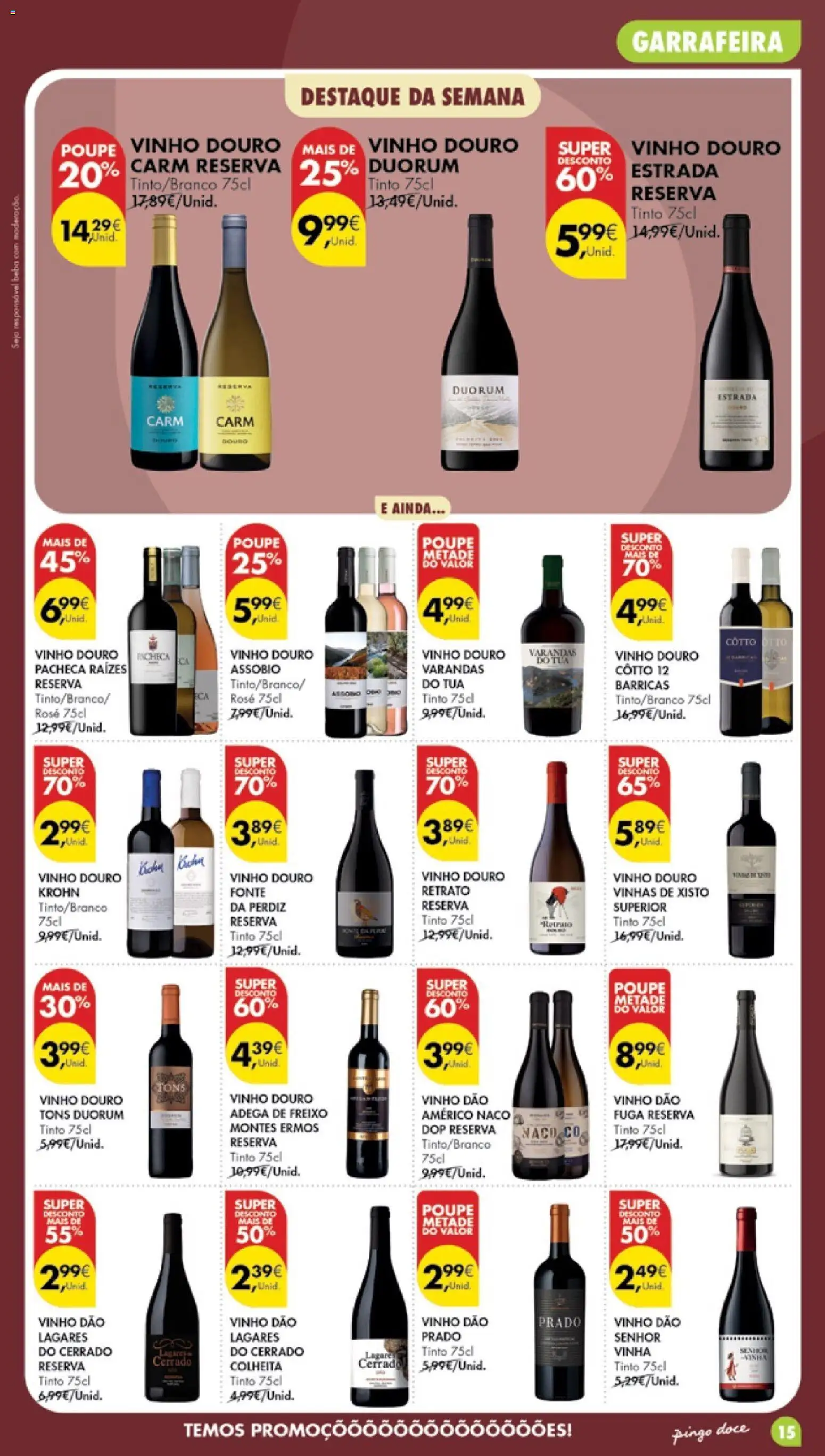 Pingo Doce Poupe Esta Semana Madeira │ válido de 08/09/2026 | Página: 15 | Produtos: Vinho