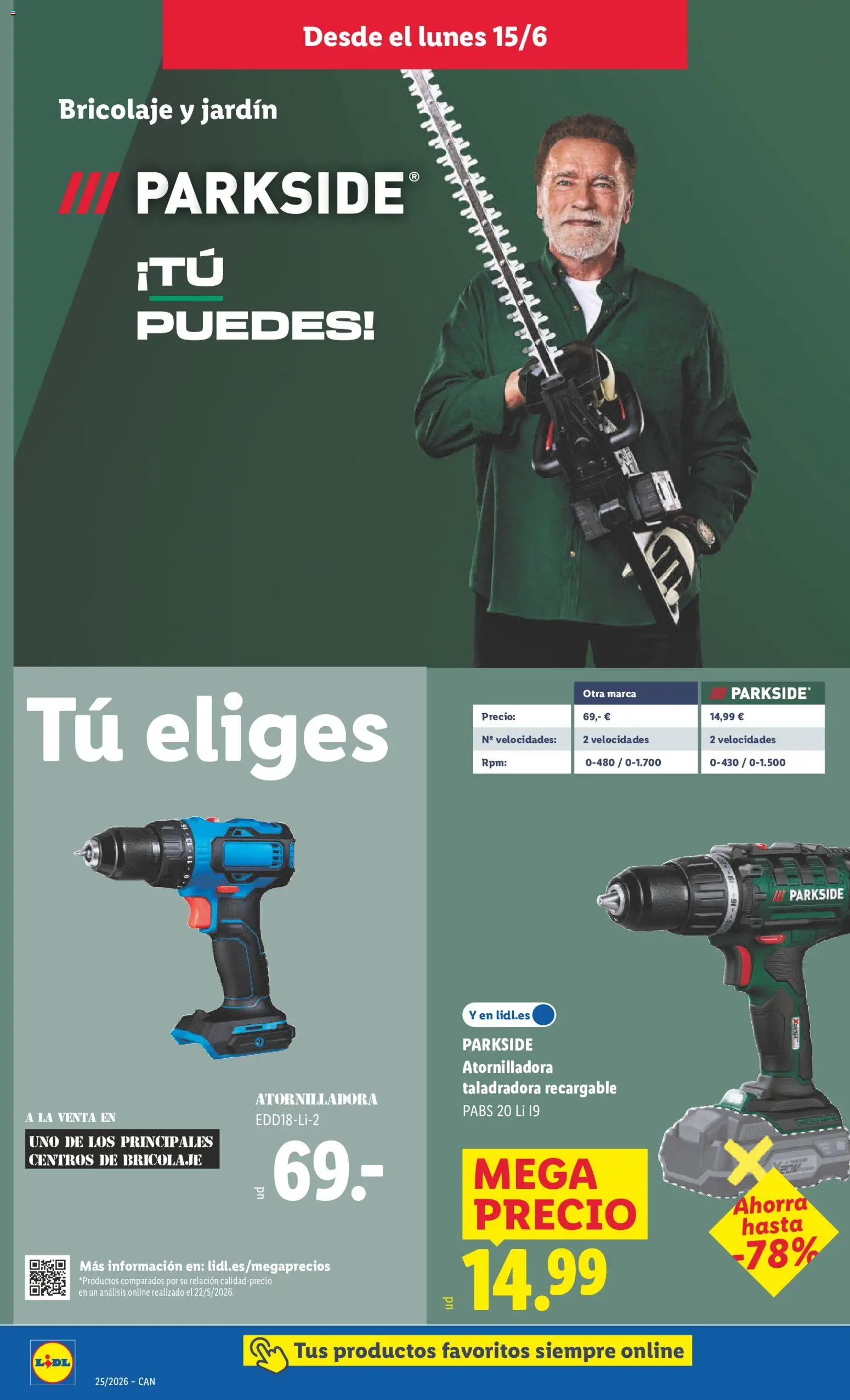 Lidl folleto de bazar Canarias │ válido desde el 15.06.2026 | Página: 10