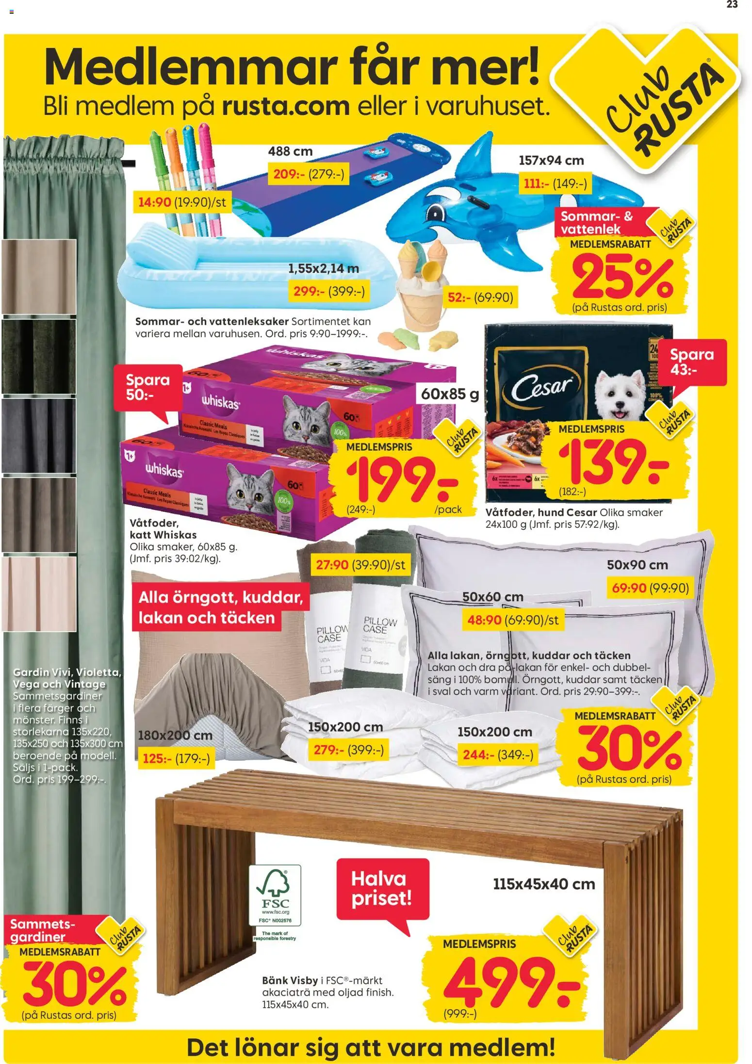 Rusta reklamblad aktuell från 11.05.2026 | Sida: 23