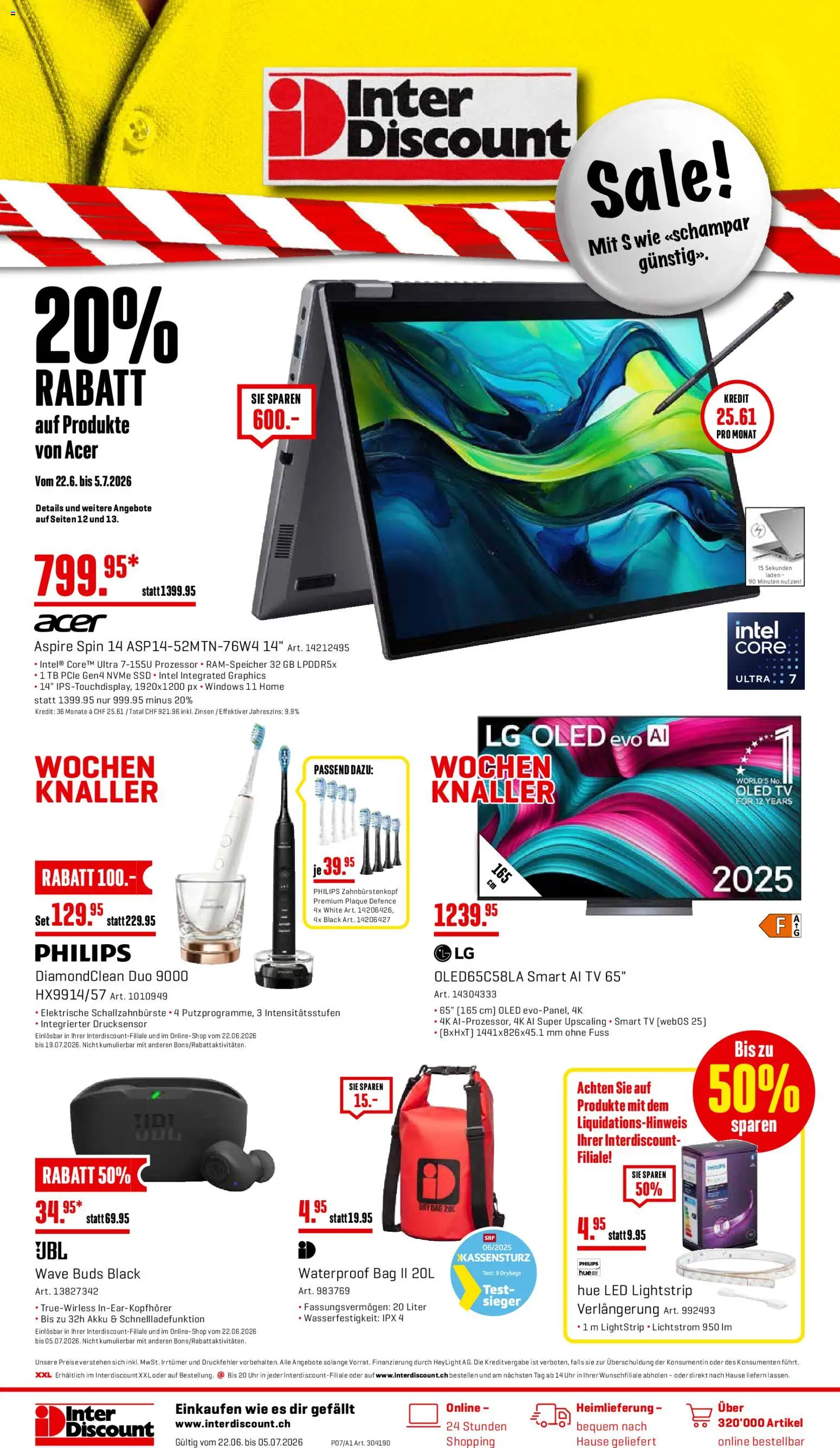 Interdiscount aktionen – gültig ab 22.06.2026 | Seite: 1