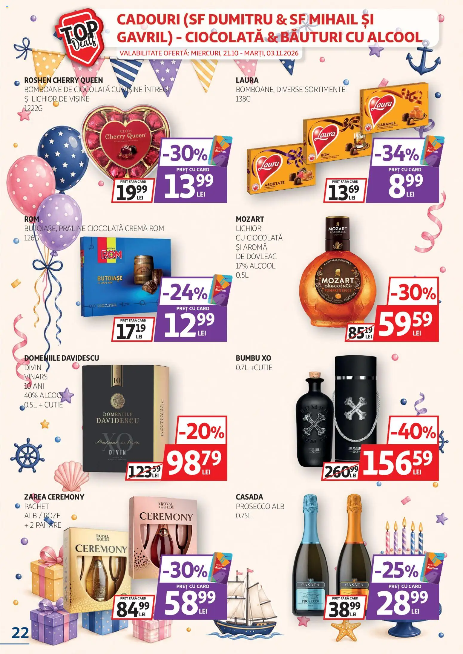 Noul catalog Auchan – valabil de la 21.10.2026 | Pagină: 22