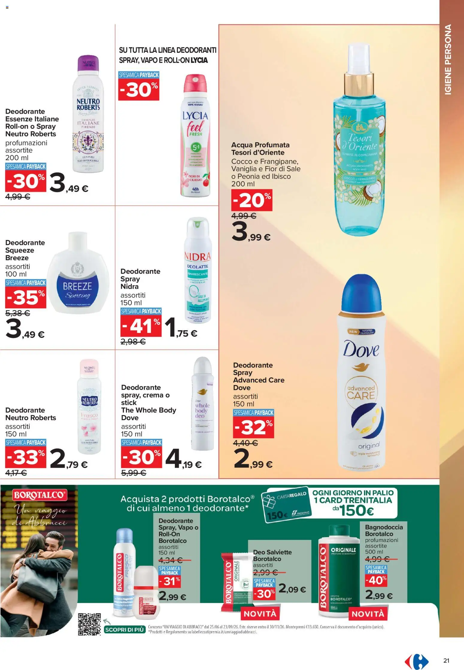 Volantino Carrefour del 10/07/2026 | Pagina: 21 | Prodotti: Acqua, Sale, The, Cocco