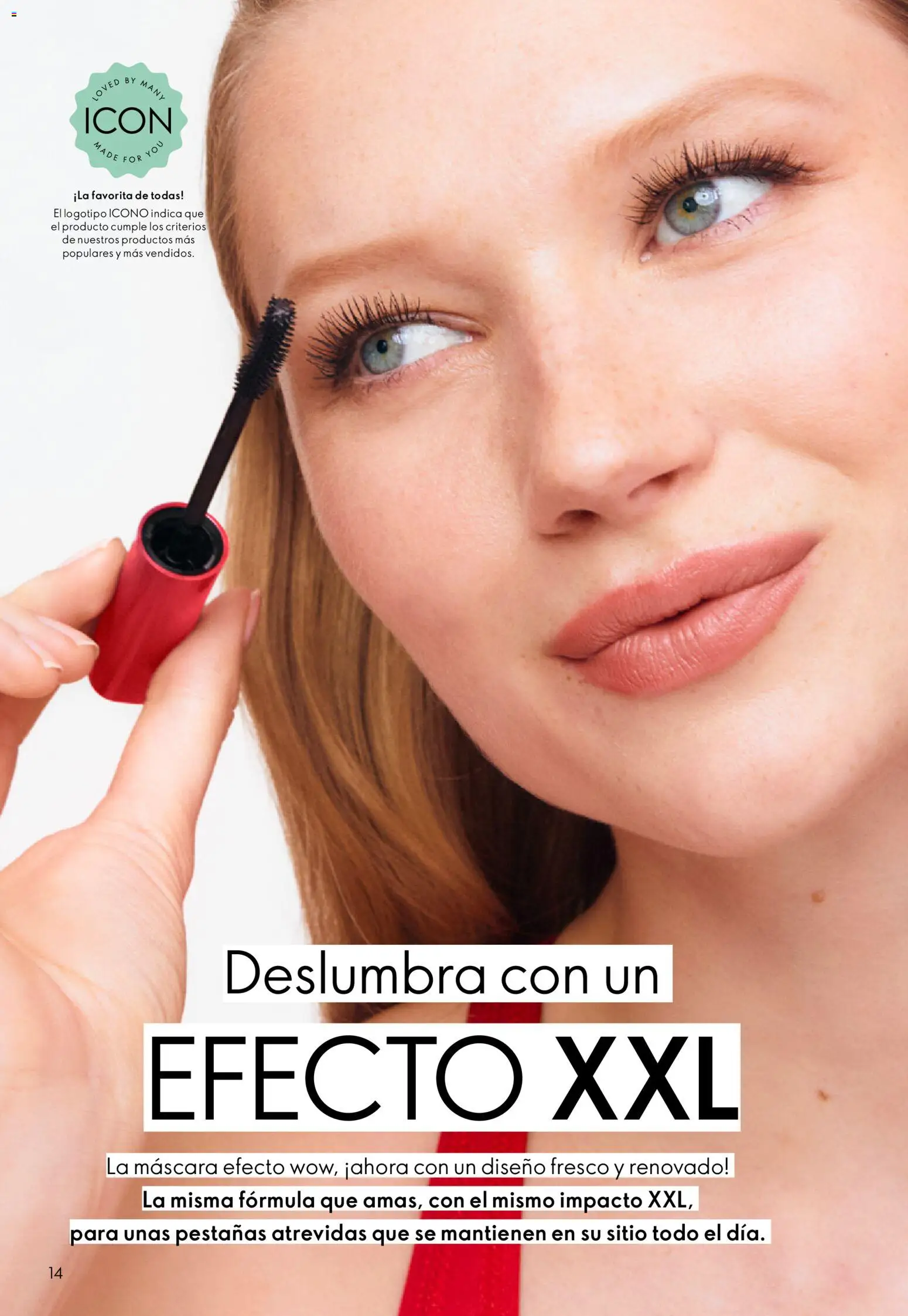 Oriflame - Catálogo Campaña 4 │ válido desde el 11.03.2026 | Página: 14 | Productos: Máscara