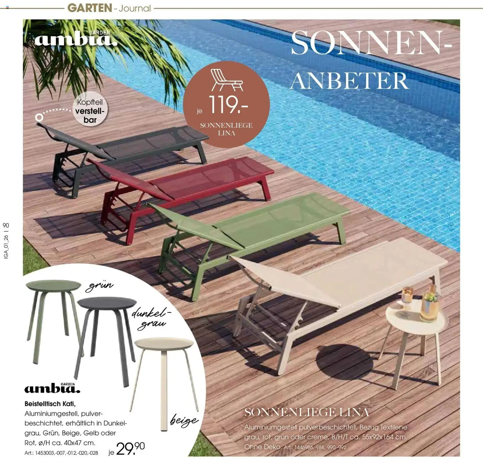 Zurbrüggen Garten Unna – gültig ab 19.03.2025 | Seite: 90 | Produkte: Beistelltisch