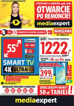 Pogląd oferty "Mediaexpert promocje - Otwarcie po remoncie Warszawa" - ważna od 14.05.2026