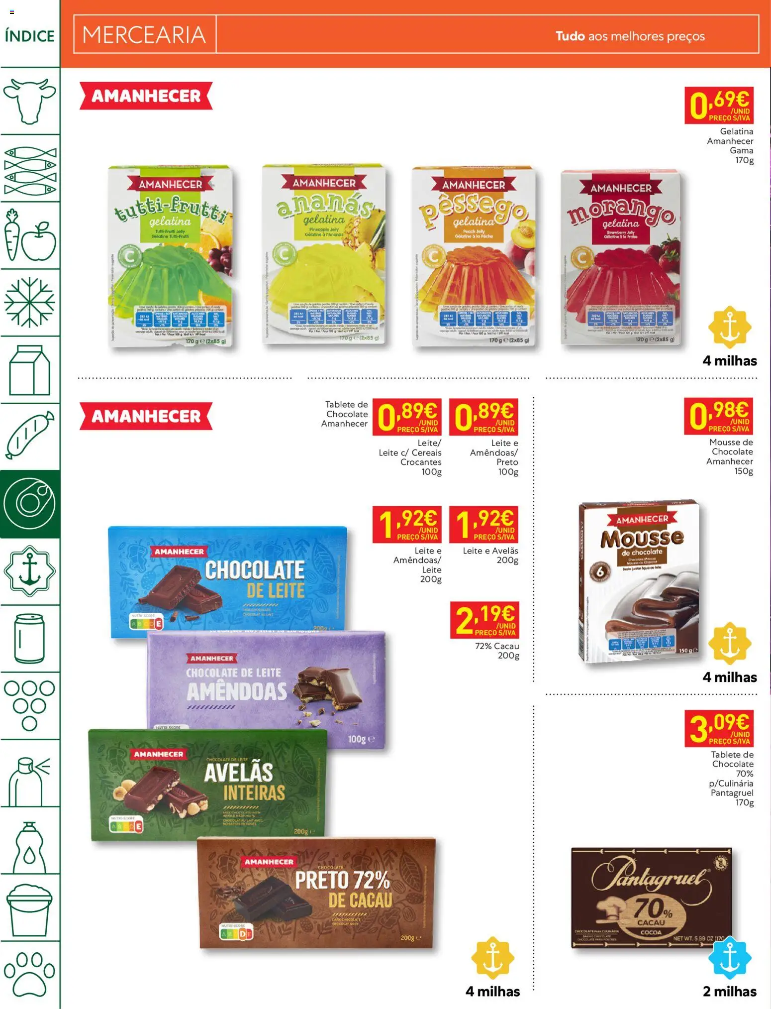 Recheio folheto Madeira │ válido de 27/10/2026 | Página: 20 | Produtos: Avelãs, Mercearia, Cacau, Cereais