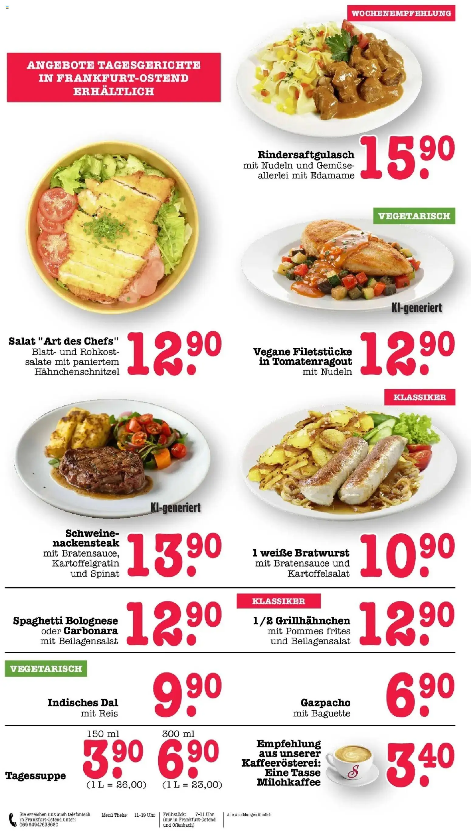 Edeka Prospekt Offenbach (ab 10.08.2026) » Angebote Online | Seite: 14 | Produkte: Spaghetti, Bratwurst, Nudeln, Uhr