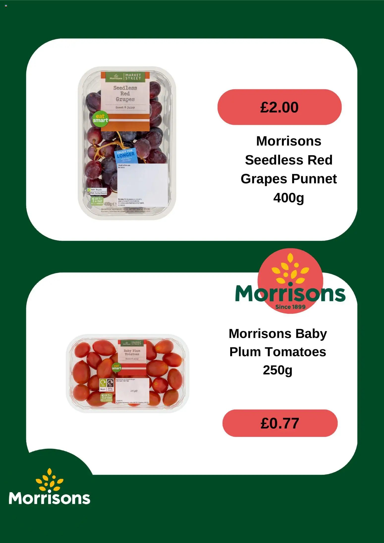 {H1} | Page: 2 | Products: Grapes, Seedless grapes, Fridge, Tomatoes