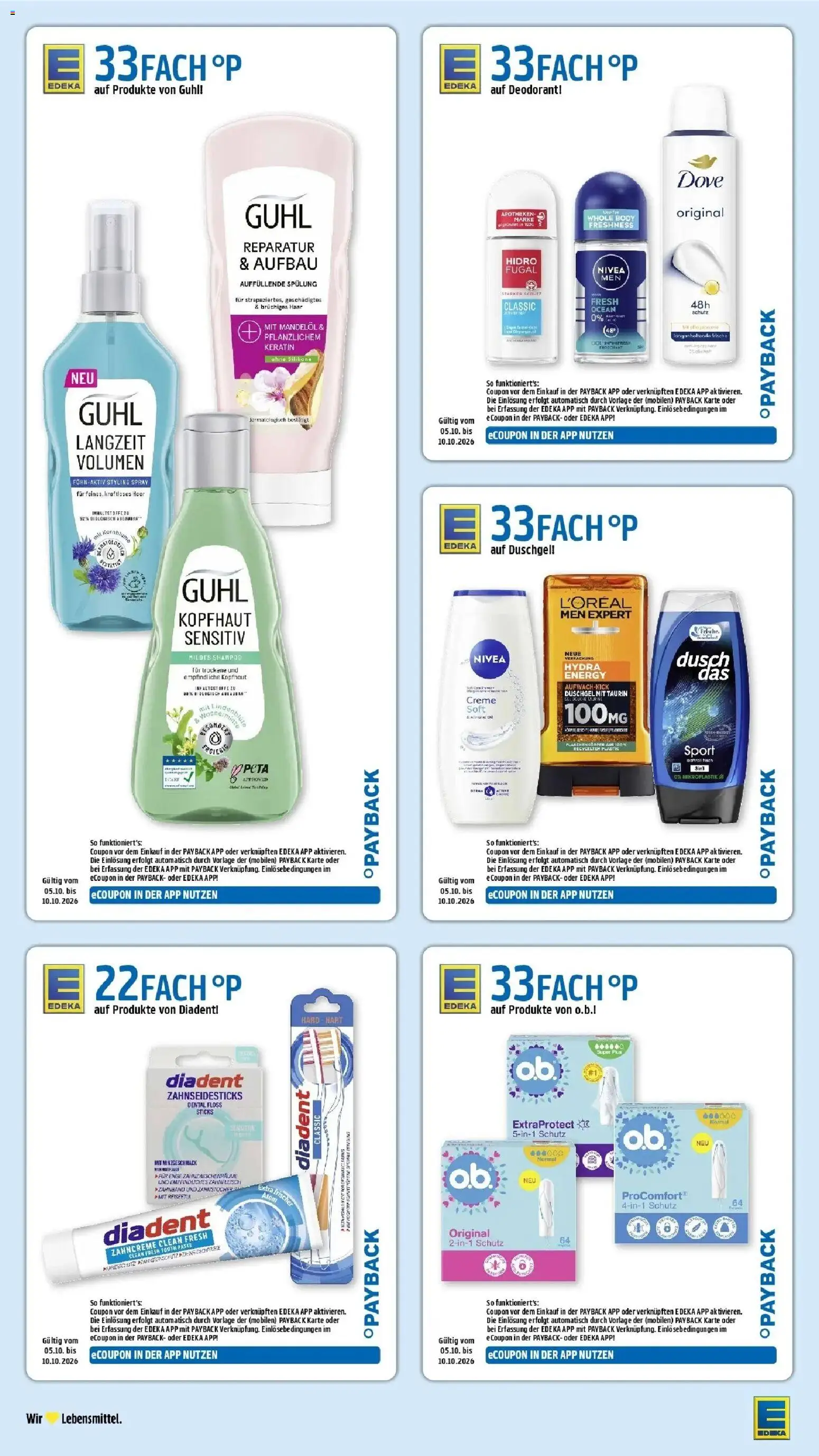 Edeka Prospekt Beckingen (ab 05.10.2026) » Angebote Online | Seite: 46 | Produkte: Energy, Creme, Duschgel, Deodorant