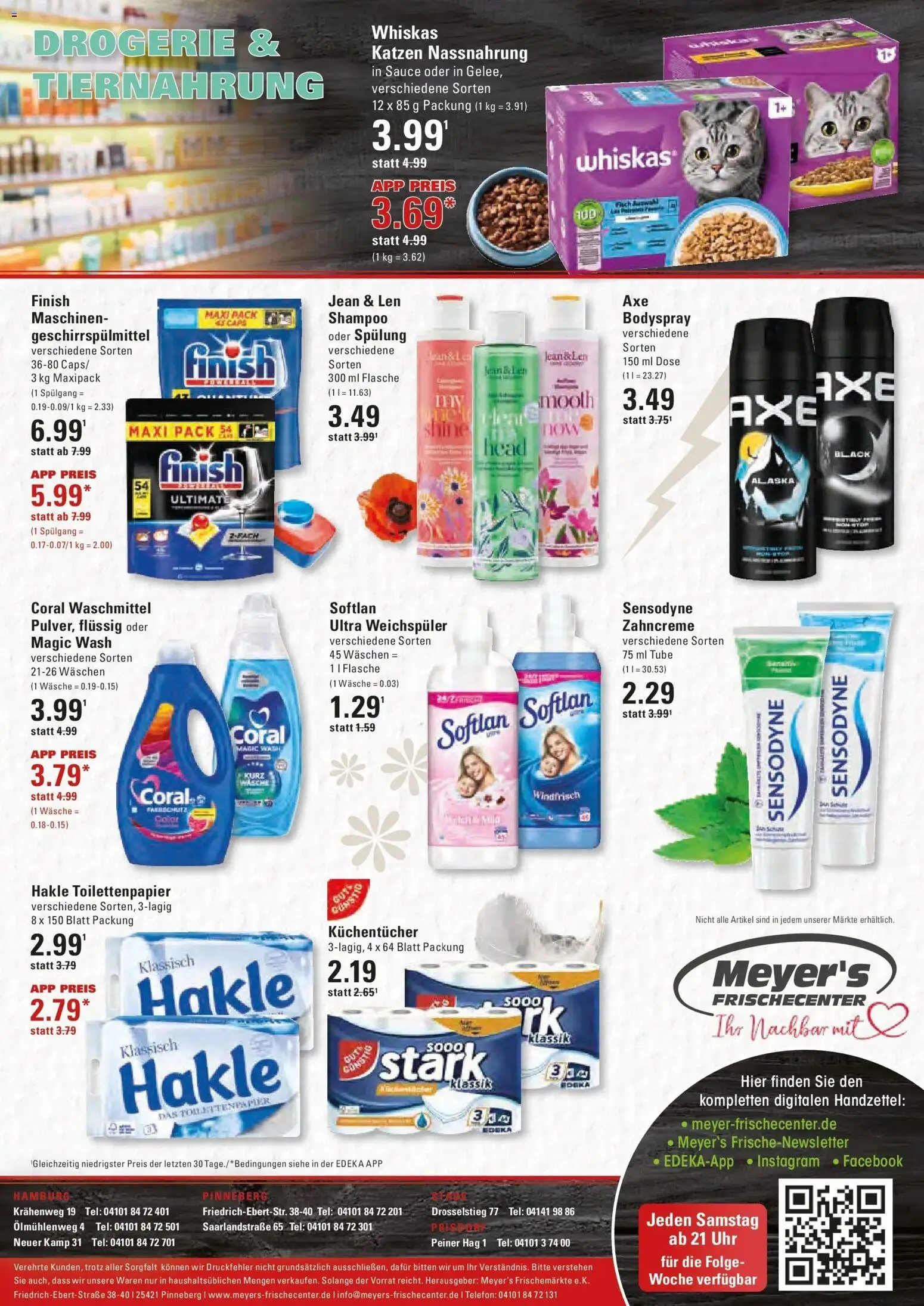 Marktkauf Prospekt Stade (ab 14.09.2026) » Angebote online | Seite: 24 | Produkte: Shampoo, Weichspüler, Waschmittel, Geschirrspülmittel
