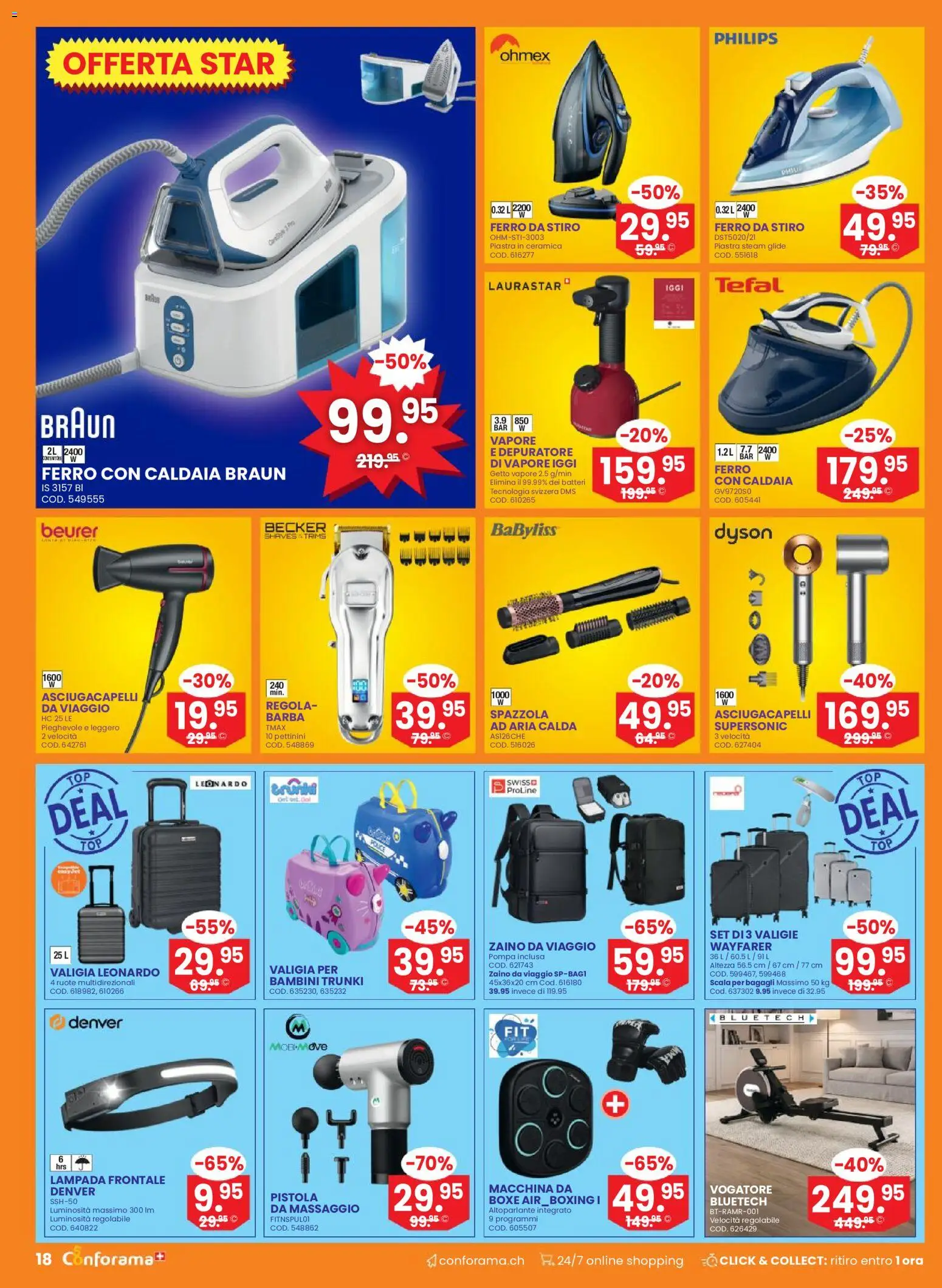 Conforama aktionen IT – gültig ab 30.09.2026 | Seite: 18 | Produkte: Philips, Dyson