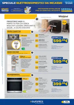 Anteprima del volantino Euronics volantino Elettrodomestici da Incasso valido a partire dal 17/09/2026 | Pagina: 5