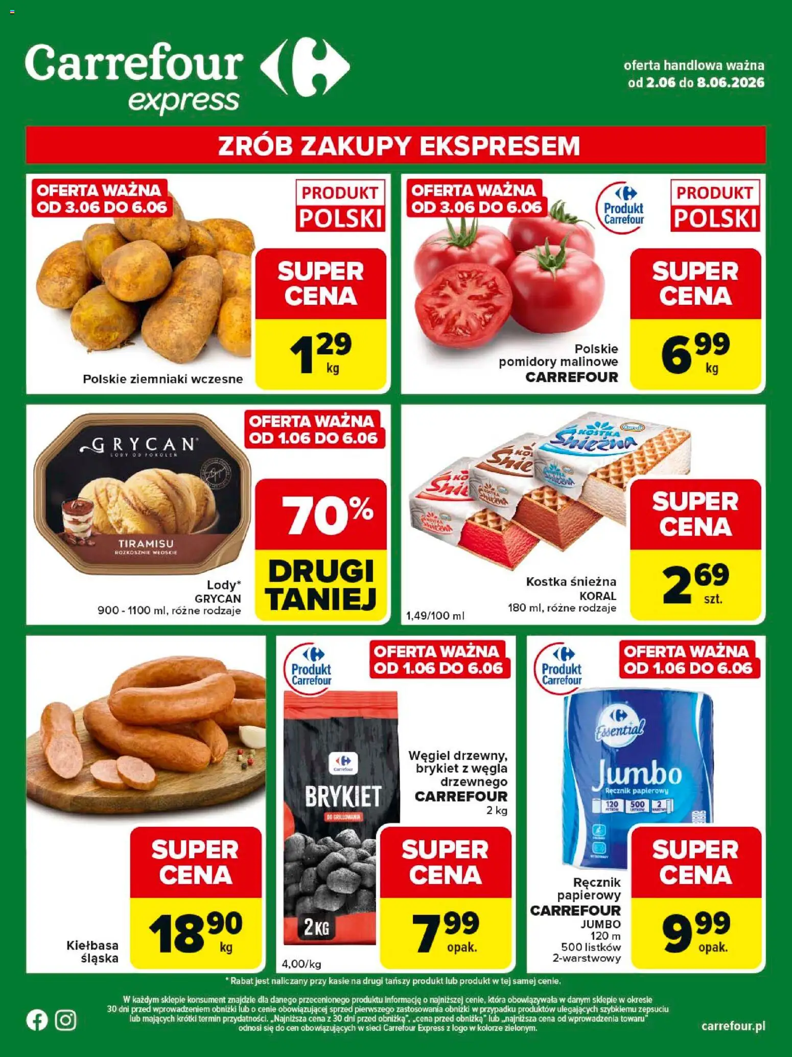 Carrefour gazetka - Express od 02.06.2026 | Strona: 1