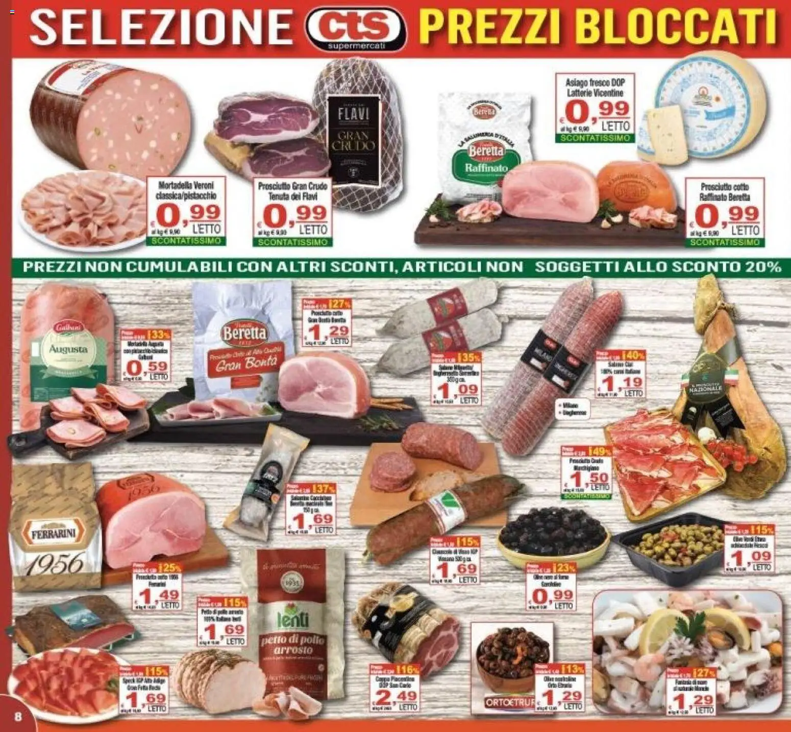 Volantino CTS del 23/09/2026 | Pagina: 7 | Prodotti: Arrosto, Prosciutto, Letto, Pollo arrosto