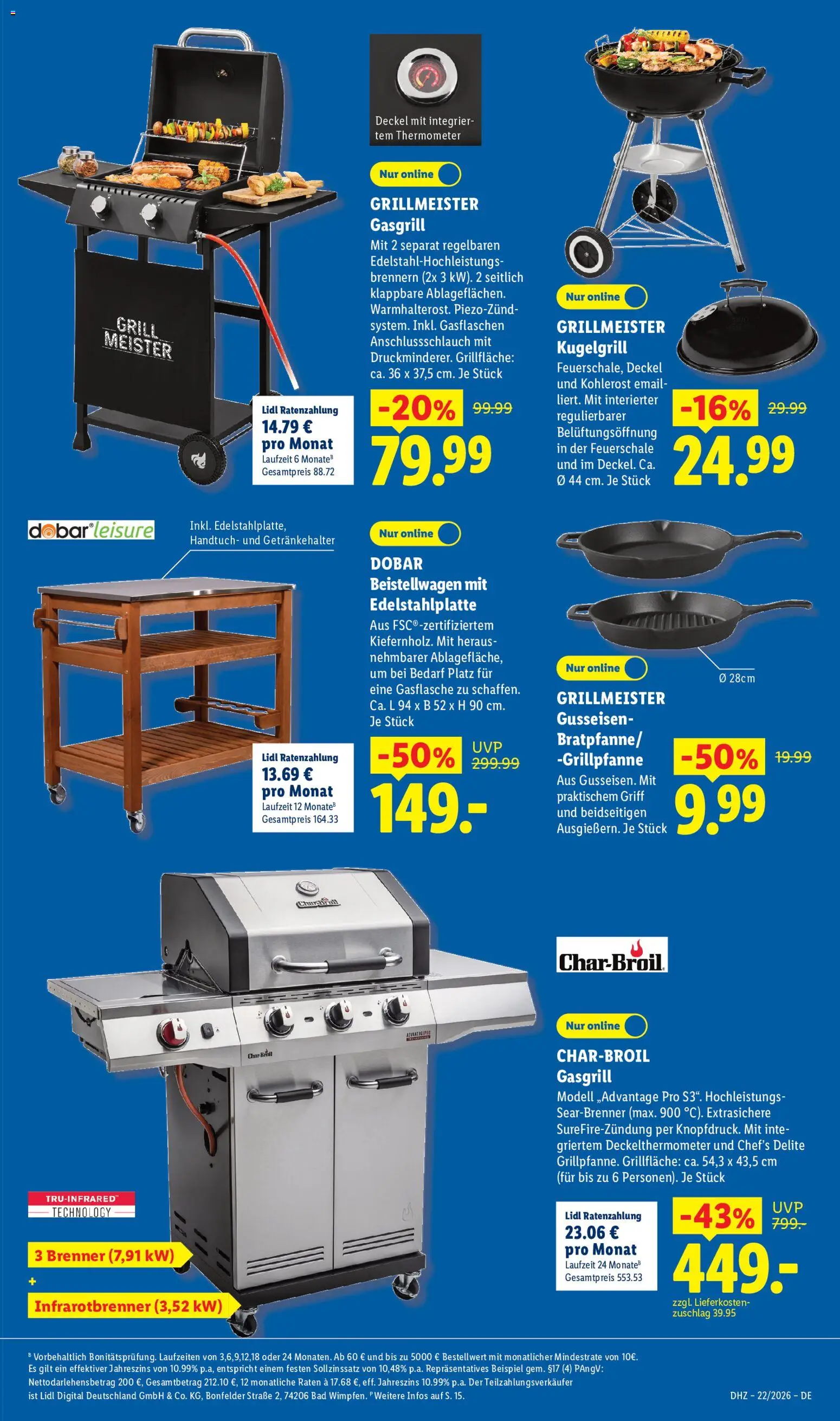 Lidl Prospekt – gültig ab 26.05.2026 | Seite: 3 | Produkte: Grill, Thermometer, Bad