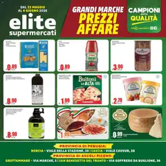 Anteprima del volantino Elite Supermercati volantino Perugia, Ascoli Piceno valido a partire dal 22.05.2026