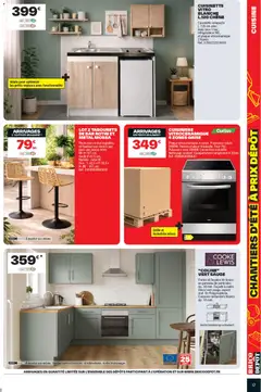 Brico Dépôt - Prévisualisation de Brico Dépôt catalogue valide à partir de 03/07/2026 | Page: 17 | Produits: Réfrigérateur, Four, Cuisinière, Portes